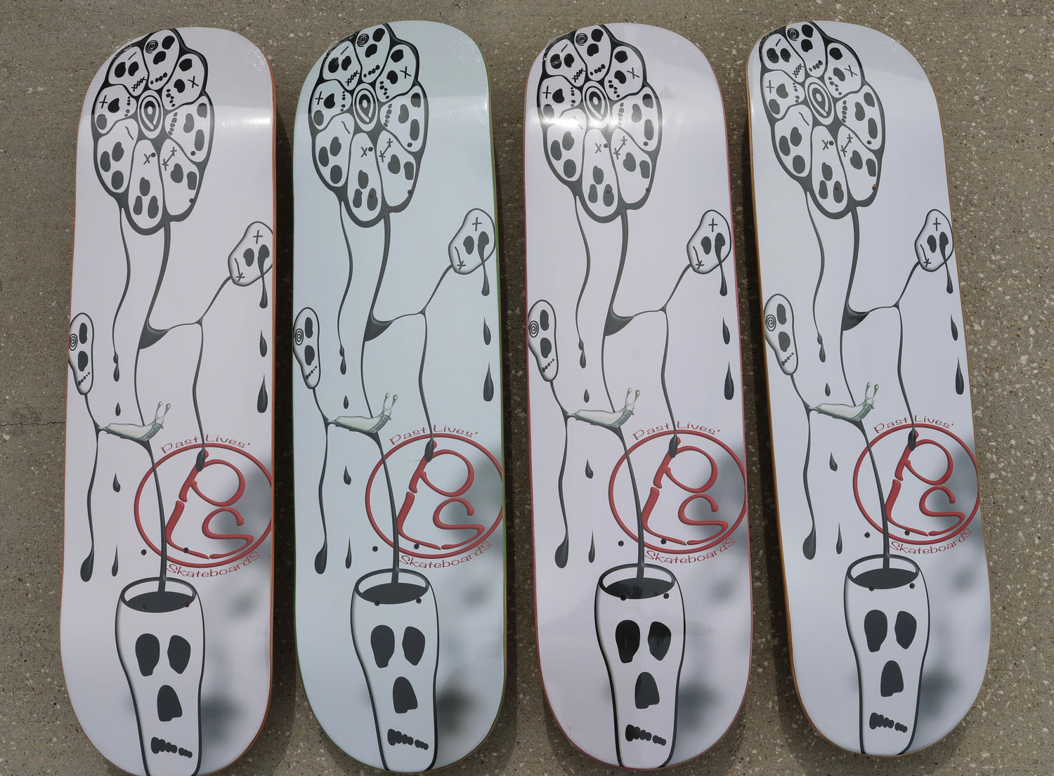 Skull Flower Decks